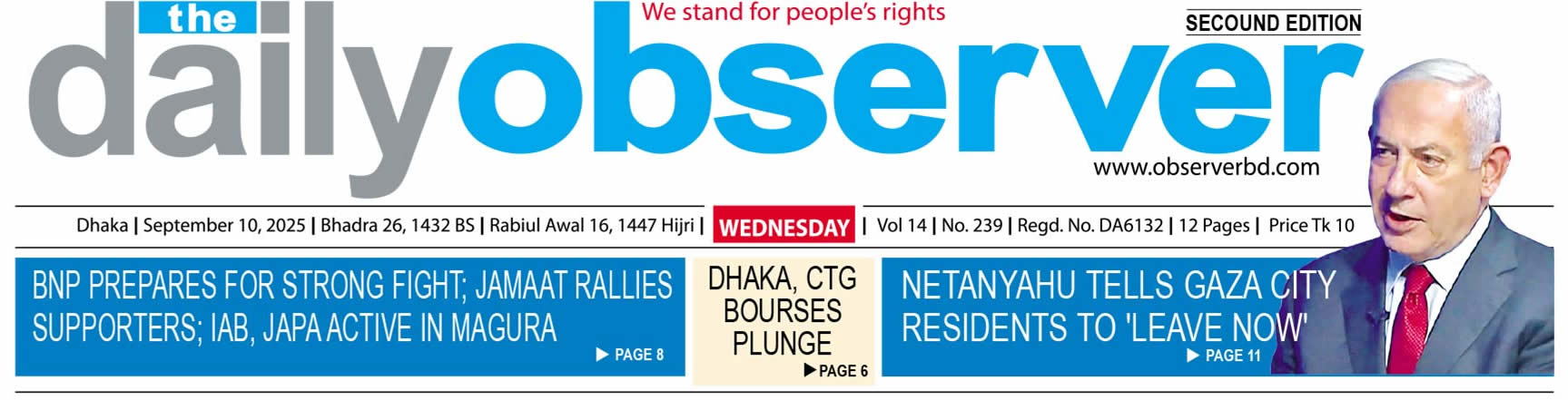 September Observer Daily Observer | Wednesday 10 September 2025